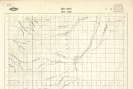 Río Frío 2500 - 6900 [material cartográfico] : Instituto Geográfico Militar de Chile.