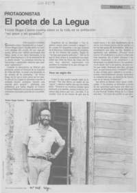 El poeta de La Legua.