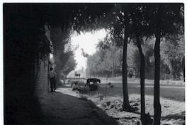 Conchalí en día domingo por Recoleta.