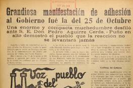 Voz del Pueblo (Puente Alto, Chile : 1939).