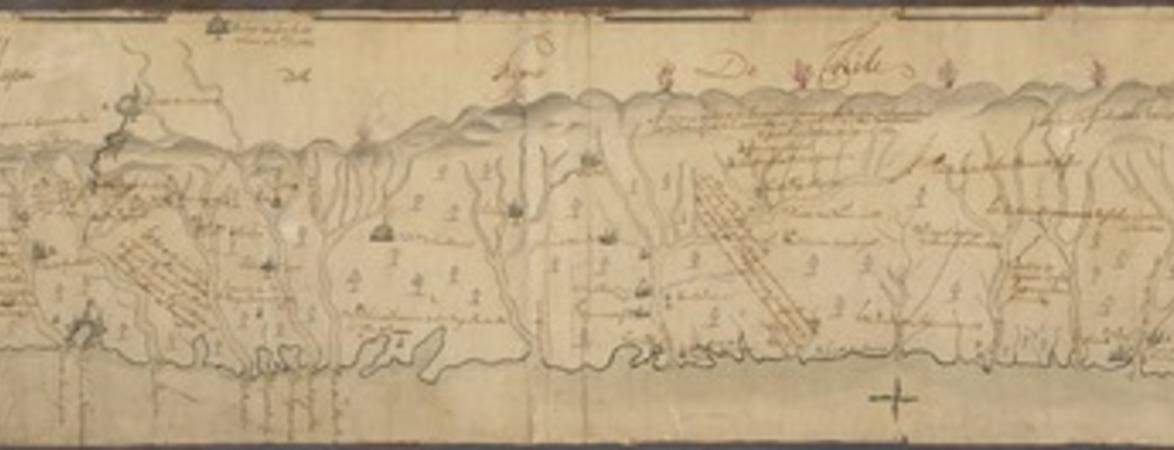 Mapa del Reyno de Chile