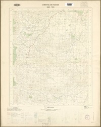 Coronel de Maule 3600 - 7215 [material cartográfico] : Instituto Geográfico Militar de Chile.