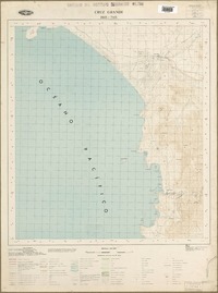 Cruz Grande 2915 - 7115 [material cartográfico] : Instituto Geográfico Militar de Chile.