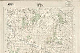 Digua 3615 - 7130 [material cartográfico] : Instituto Geográfico Militar de Chile.