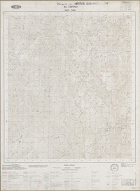 El Espino 3115 - 7100 [material cartográfico] : Instituto Geográfico Militar de Chile.
