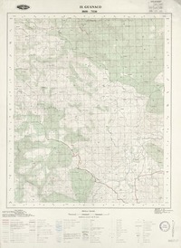 El Guanaco 3600 - 7230 [material cartográfico] : Instituto Geográfico Militar de Chile.