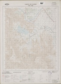 Laguna de Aculeo 3345 - 7045 [material cartográfico] : Instituto Geográfico Militar de Chile.