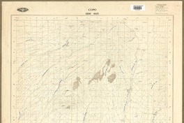 Cupo 2200 - 6815 [material cartográfico] : Instituto Geográfico Militar de Chile.