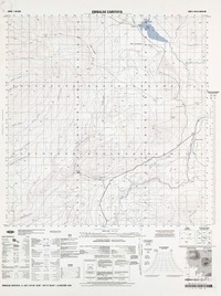 Embalse Caritaya (19°00'13.00" - 69°15'06.05") [material cartográfico] : Instituto Geográfico Militar de Chile.