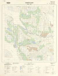 Cordón Soler 4700 - 7300 [material cartográfico] : Instituto Geográfico Militar de Chile.