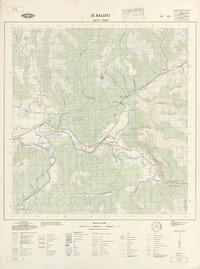 El Balseo 4515 - 7220 [material cartográfico] : Instituto Geográfico Militar de Chile.