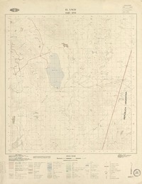 El Laco 2345 - 6715 [material cartográfico] : Instituto Geográfico Militar de Chile.