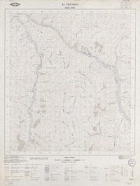 El Tránsito 2845 - 7015 [material cartográfico] : Instituto Geográfico Militar de Chile.