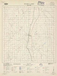 Estación La Rioja 2300 - 6945 [material cartográfico] : Instituto Geográfico Militar de Chile.