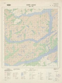 Estero Albano 4600 - 7400 [material cartográfico] : Instituto Geográfico Militar de Chile.