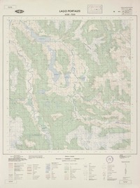Lago Portales 4530 - 7220 [material cartográfico] : Instituto Geográfico Militar de Chile.