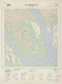 Lago Presidente Ríos 4615 - 7420 [material cartográfico] : Instituto Geográfico Militar de Chile.