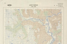 Lago Vargas 4730 - 7300 [material cartográfico] : Instituto Geográfico Militar de Chile.