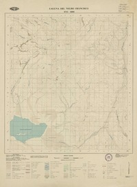 Laguna del Negro Francisco 2715 - 6900 [material cartográfico] : Instituto Geográfico Militar de Chile.
