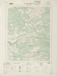 Laguna Malleco 3800 - 7145 [material cartográfico] : Instituto Geográfico Militar de Chile.