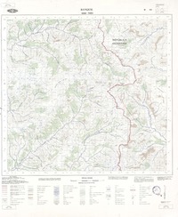 Ranquil 3800 - 7055 [material cartográfico] : Instituto Geográfico Militar de Chile.