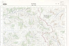 Ranquil 3800 - 7055 [material cartográfico] : Instituto Geográfico Militar de Chile.