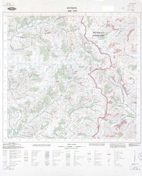 Ranquil 3800 - 7055 [material cartográfico] : Instituto Geográfico Militar de Chile.