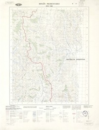Rincón Pichicoyahue 3715 - 7100 [material cartográfico] : Instituto Geográfico Militar de Chile.