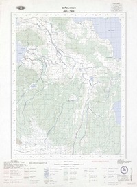 Riñinahue 4015 - 7200 [material cartográfico] : Instituto Geográfico Militar de Chile.