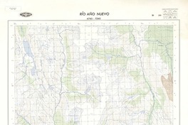 Río Año Nuevo 4745 - 7240 [material cartográfico] : Instituto Geográfico Militar de Chile.