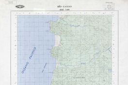 Río Catiao 4245 - 7400 [material cartográfico] : Instituto Geográfico Militar de Chile.