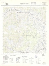 Río Correntoso 4515 - 7200 [material cartográfico] : Instituto Geográfico Militar de Chile.