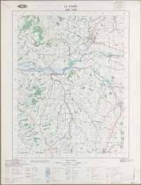 La Unión 4015 - 7300 [material cartográfico] : Instituto Geográfico Militar de Chile.