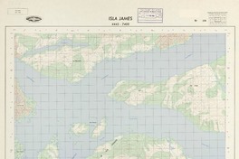 Isla James 4445 - 7400 [material cartográfico] : Instituto Geográfico Militar de Chile.