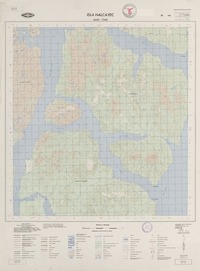 Isla Nalcayec 4600 - 7340 [material cartográfico] : Instituto Geográfico Militar de Chile.