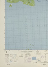 Isla Scott 551500 - 673000 [material cartográfico] : Instituto Geográfico Militar de Chile.