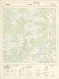 La Junta 4345 - 7220 [material cartográfico] : Instituto Geográfico Militar de Chile.