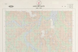 Lago del Salto 4600 - 7420 [material cartográfico] : Instituto Geográfico Militar de Chile.