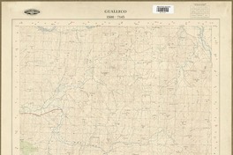 Gualleco 3500 - 7145 [material cartográfico] : Instituto Geográfico Militar de Chile.