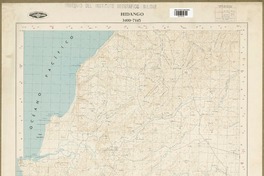 Hidango 3400 - 7145 [material cartográfico] : Instituto Geográfico Militar de Chile.