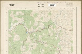 Hualqui 3645 - 7245 [material cartográfico] : Instituto Geográfico Militar de Chile.
