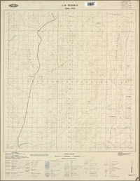 Las Bombas 2600 - 7015 [material cartográfico] : Instituto Geográfico Militar de Chile.