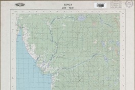 Lenca 4130 - 7230 [material cartográfico] : Instituto Geográfico Militar de Chile.