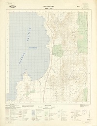 Guanaquero 3000 - 7115 [material cartográfico] : Instituto Geográfico Militar de Chile.