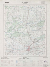 Los Angeles 3715 - 7215 [material cartográfico] : Instituto Geográfico Militar de Chile.