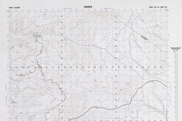 Chiapa (19°30'-69°00') [material cartográfico] : Instituto Geográfico Militar de Chile.