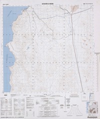 Estación La Negra 23°45' - 70°15' [material cartográfico] : Instituto Geográfico Militar de Chile.