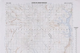 Laguna del Negro Francisco 27°15' - 69°00' [material cartográfico] : Instituto Geográfico Militar de Chile.
