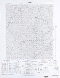 El Espino E-009 (31° 15'- 71° 00') [material cartográfico] preparado y publicado por el Instituto Geográfico Militar.