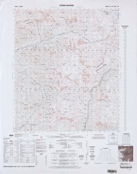 Estero Alicahue E-031 (32° 15'- 70° 30') [material cartográfico] preparado y publicado por el Instituto Geográfico Militar.